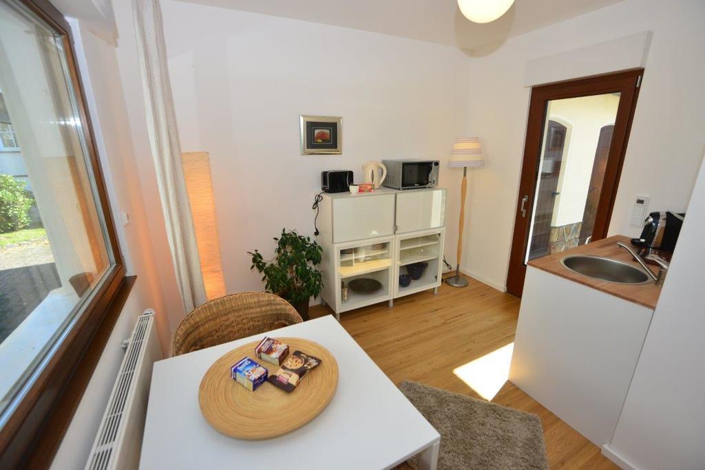 Moderne Ferienwohnung Deichstrasse Hennef  Kamer foto